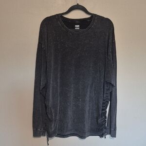 PINK Victoria's Secret Charcoal Tee
